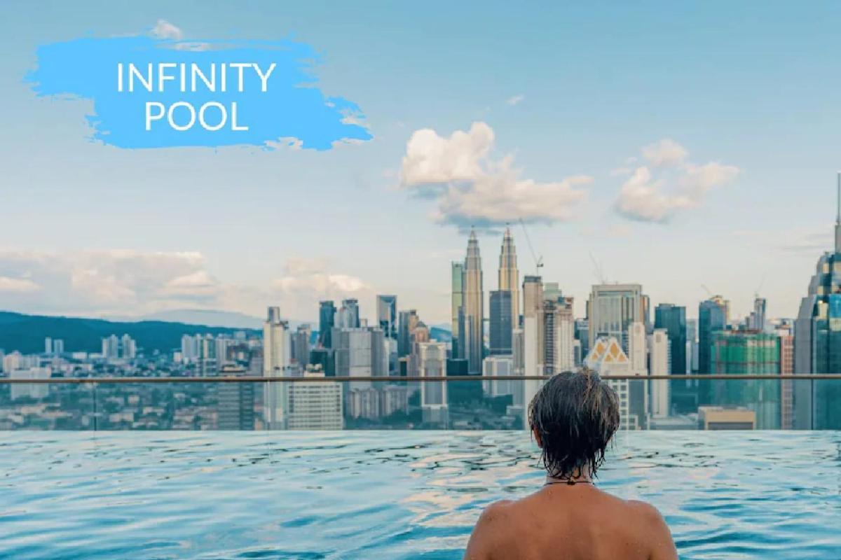 Hostel Skypool Kl Free Infinity Pool Over Kuala Lumpur Zewnętrze zdjęcie